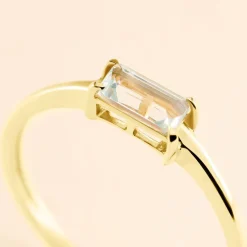 Histoire d'Or Bague Nottingham Or Jaune Topaze* Bagues|Bagues Avec Pierre