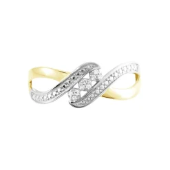Outlet Histoire d'Or Bague Or Bicolore Aatu Diamants