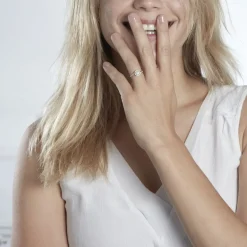 Best Histoire d'Or Bague Or Blanc Verna Diamants Cercle