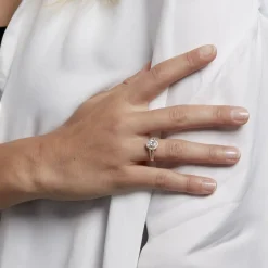 Outlet Histoire d'Or Bague Or Jaune Arjun Oxydes De Zirconium or jaune oxyde