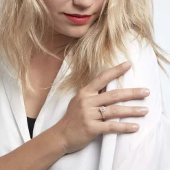 Outlet Histoire d'Or Bague Or Jaune Arjun Oxydes De Zirconium or jaune oxyde