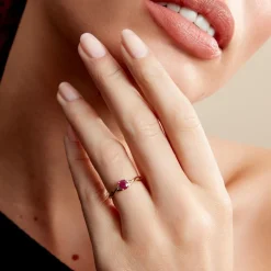 Sale Histoire d'Or Bague Or Jaune Cassie Rubis Diamants or jaune rubis