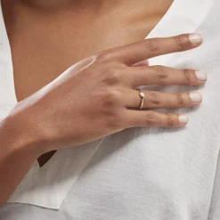 Clearance Histoire d'Or Bague Or Jaune Cerisette Diamant or bicolore diamant