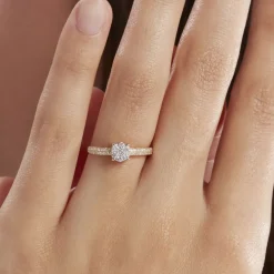 Outlet Histoire d'Or Bague Or Jaune Julia Diamants or jaune diamant