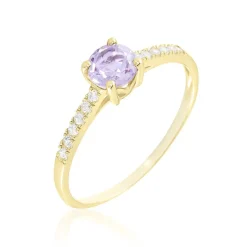 Best Histoire d'Or Bague Or Jaune Manon Améthyste or jaune améthyste violet