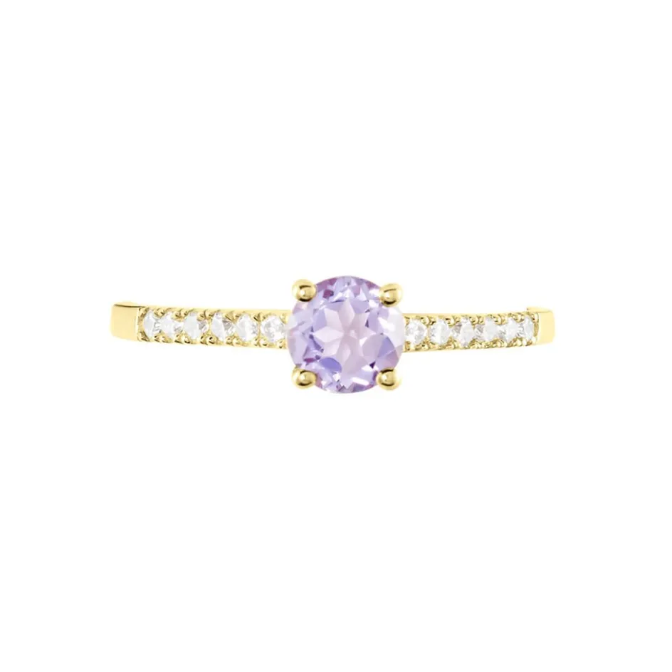 Best Histoire d'Or Bague Or Jaune Manon Améthyste or jaune améthyste violet