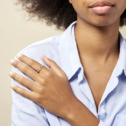 New Histoire d'Or Bague Osanna s or jaune diamant