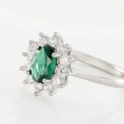 Sale Histoire d'Or Bague Perez Argent Blanc Oxyde De Zirconium argent blanc oxyde jaune