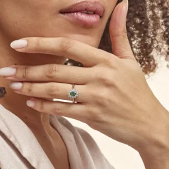 Sale Histoire d'Or Bague Perez Argent Blanc Oxyde De Zirconium argent blanc oxyde jaune