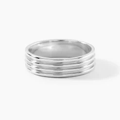 Clearance Histoire d'Or Bague Pulse Argent Blanc