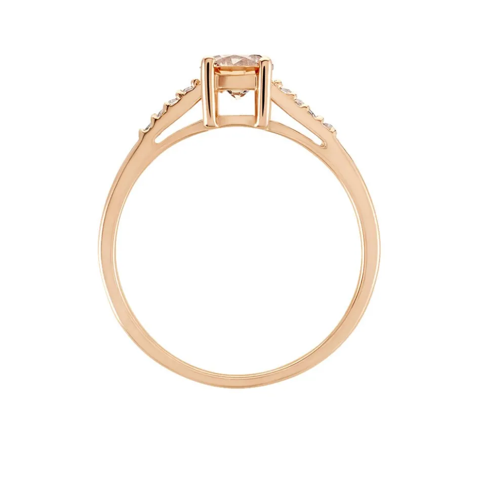 Sale Histoire d'Or Bague Rio Argent Rose Oxyde De Zirconium
