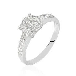 Sale Histoire d'Or Bague Serena Or Blanc Diamant