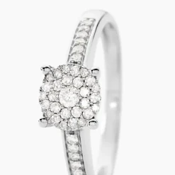 Clearance Histoire d'Or Bague Serena Or Blanc Diamant