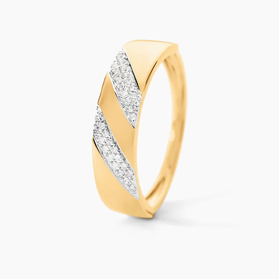 Clearance Histoire d'Or Bague Shalanda Or Jaune Diamant