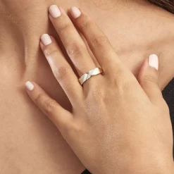 Clearance Histoire d'Or Bague Shalanda Or Jaune Diamant