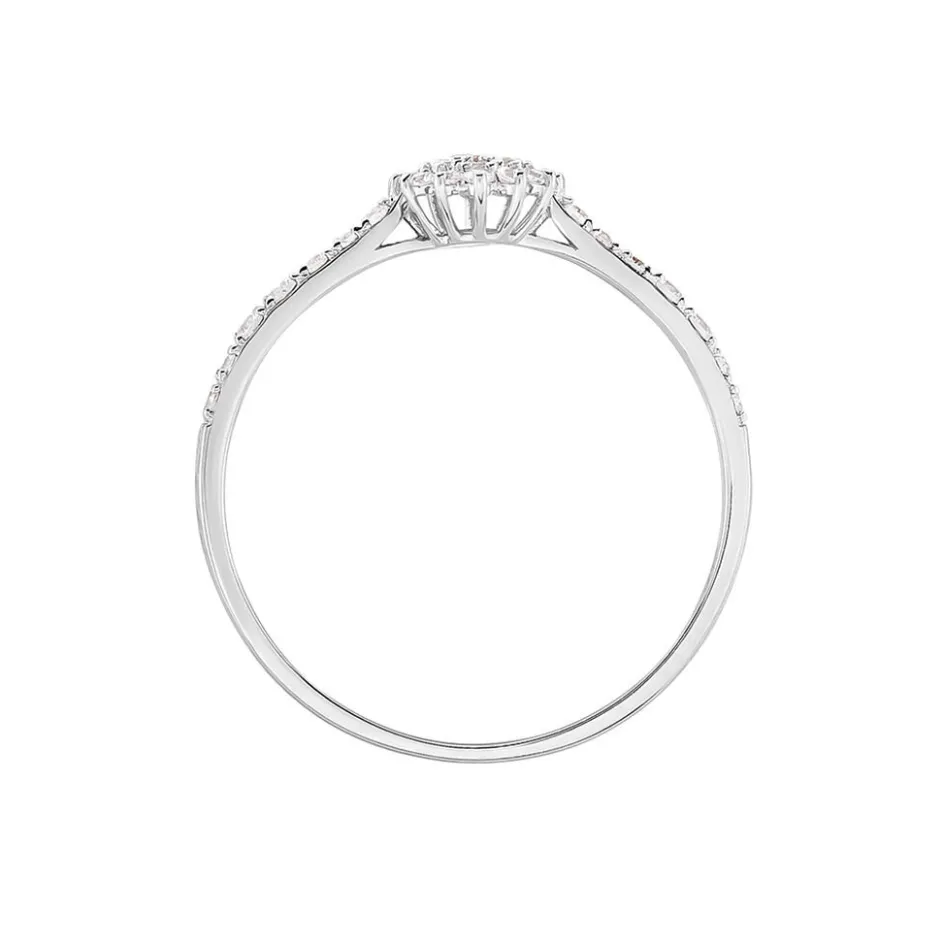 Best Histoire d'Or Bague Shin De Zirconium or blanc oxyde
