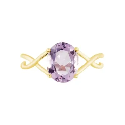 Histoire d'Or Bague Solitaire Armaelle Or Jaune Amethyste* Bagues|Bagues Avec Pierre