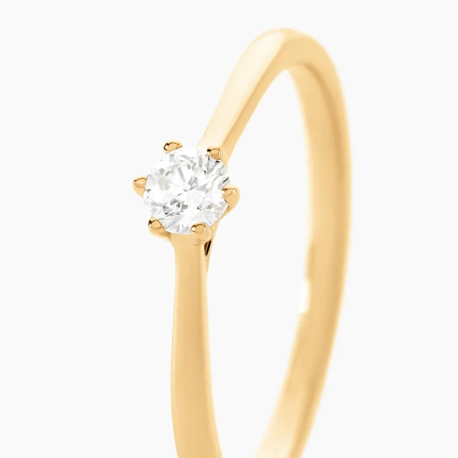 Histoire d'Or Bague Solitaire Athena* Bagues|Bagues Avec Pierre