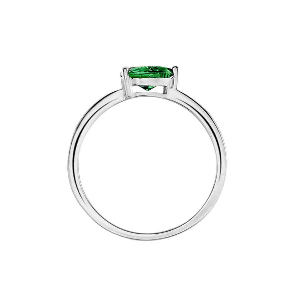 Best Histoire d'Or Bague Solitaire Cheick Argent Oxyde De Zirconium argent blanc oxyde