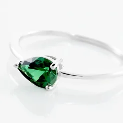 Best Histoire d'Or Bague Solitaire Cheick Argent Oxyde De Zirconium argent blanc oxyde