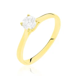 Sale Histoire d'Or Bague Solitaire Collection Victoria Or Jaune Diamant