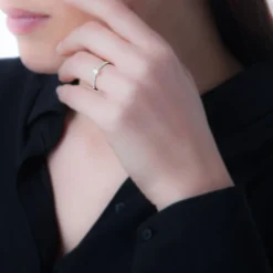 Sale Histoire d'Or Bague Solitaire Hemera Or Rose Diamant