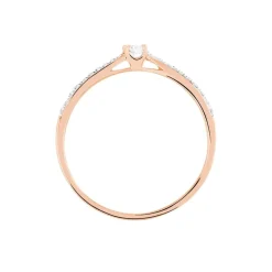 Best Histoire d'Or Bague Solitaire Hemera Or Rose Diamant