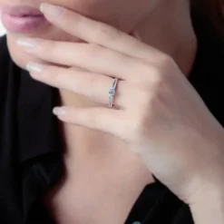 Hot Histoire d'Or Bague Solitaire Katalina or jaune diamant