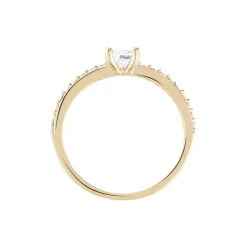 Histoire d'Or Bague Solitaire Mireilla De Zirconium* Bagues