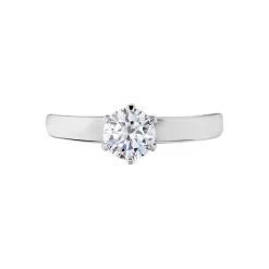 Histoire d'Or Bague Solitaire Natalia Or Blanc Diamant Synthetique* Bagues|Bagues Avec Pierre