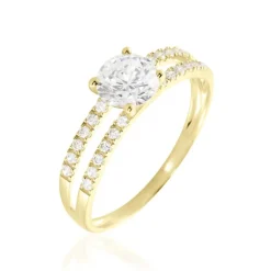 Histoire d'Or Bague Solitaire Or Jaune Cesarine Oxyde De Zirconium* Bagues|Bagues Avec Pierre