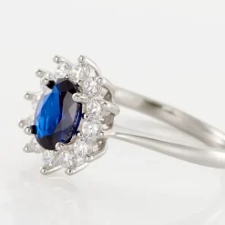 Histoire d'Or Bague Solitaire Perez Argent Blanc Oxyde De Zirconium* Bagues|Bagues Fantaisie