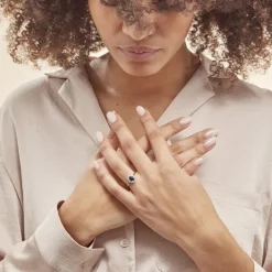 Histoire d'Or Bague Solitaire Perez Argent Blanc Oxyde De Zirconium* Bagues|Bagues Fantaisie