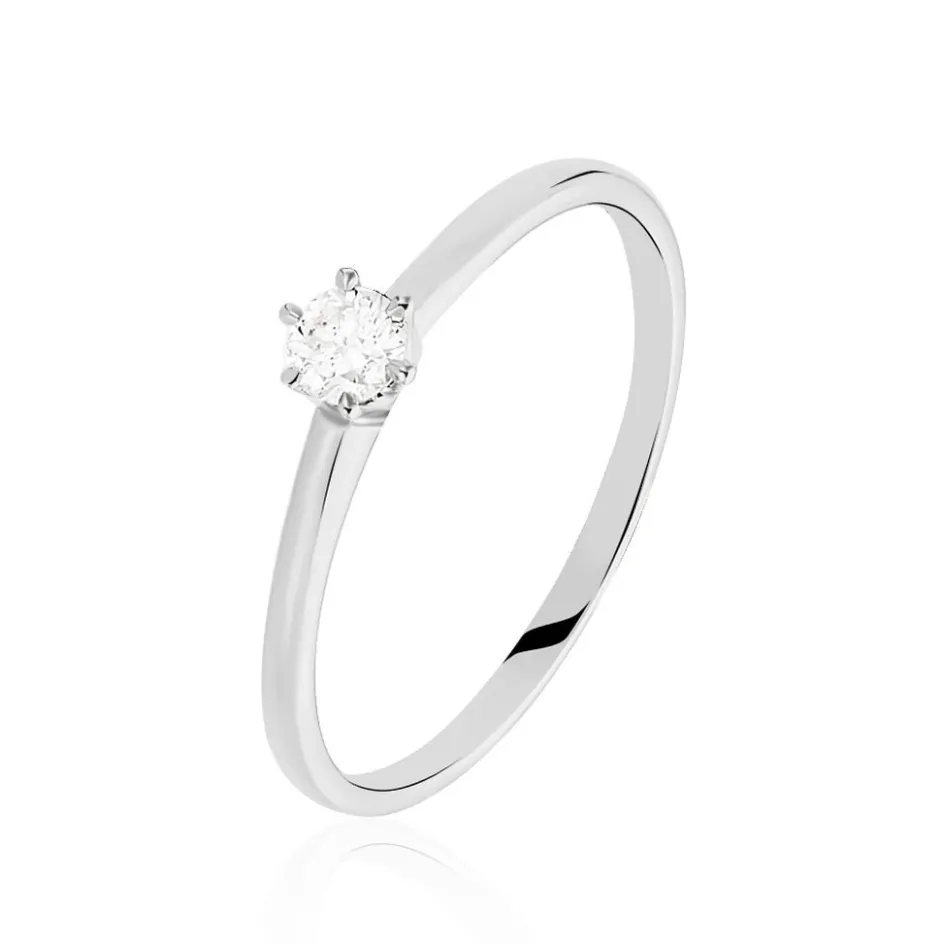 Best Histoire d'Or Bague Solitaire Samantha Or Blanc Diamant