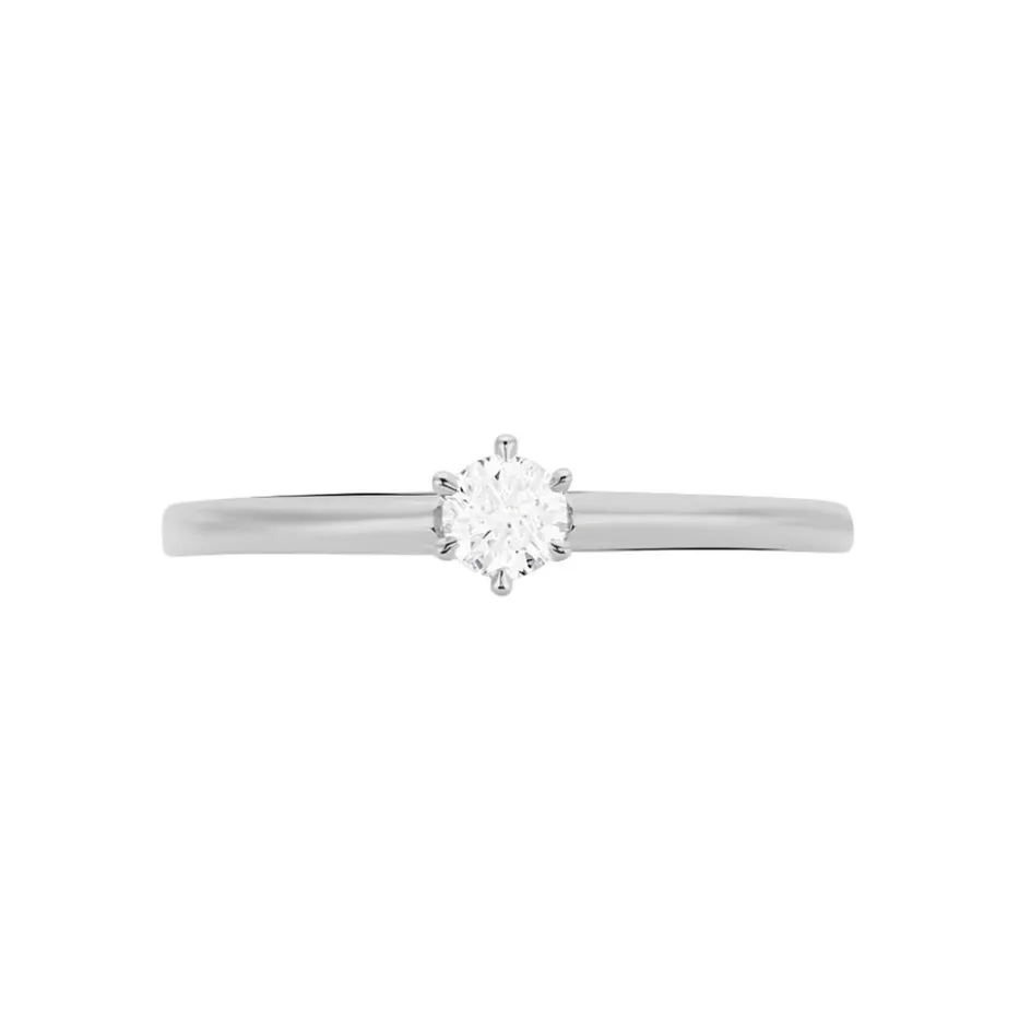 Best Histoire d'Or Bague Solitaire Samantha Or Blanc Diamant