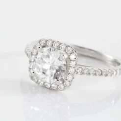 Best Histoire d'Or Bague Solitaire Soa Argent Blanc Oxyde De Zirconium