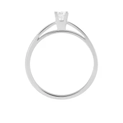 Outlet Histoire d'Or Bague Solitaire Tahyna Or Blanc Diamant