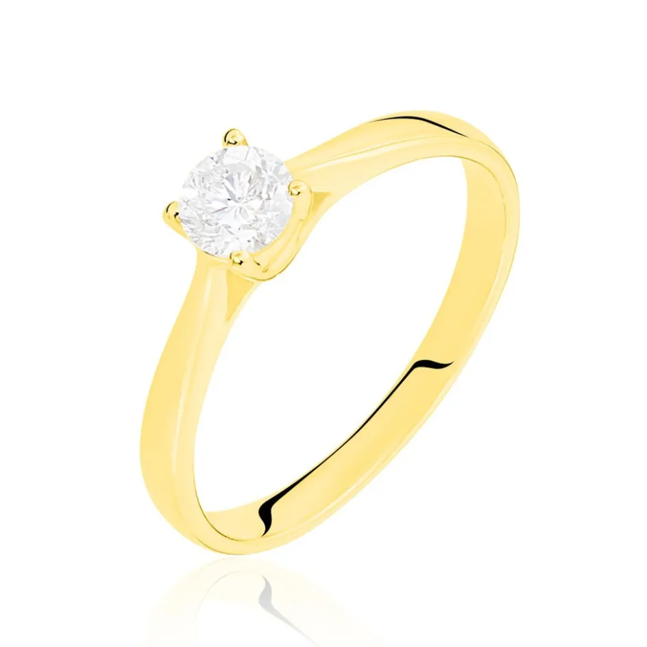 Histoire d'Or Bague Solitaire Victoria Or Jaune Diamant* Bagues|Bagues Avec Pierre