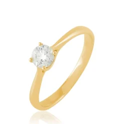 Sale Histoire d'Or Bague Solitaire Victoria Or Jaune Diamant