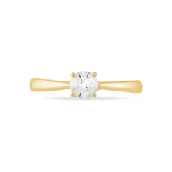 Sale Histoire d'Or Bague Solitaire Victoria Or Jaune Diamant