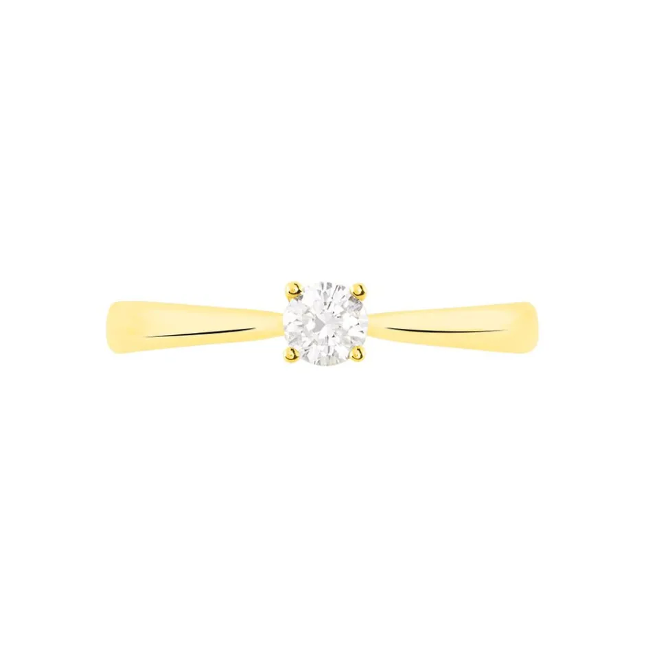 Outlet Histoire d'Or Bague Solitaire Victoria Or Jaune Diamant