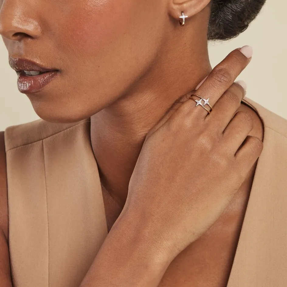 Sale Histoire d'Or Bague Starlight Or Jaune Diamant