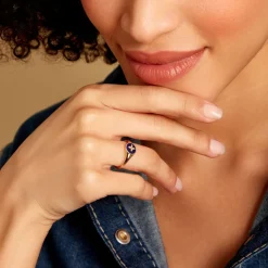 Sale Histoire d'Or Bague Talisman Or Jaune Lapis Lazuli Diamant or jaune lapis lazuli bleu