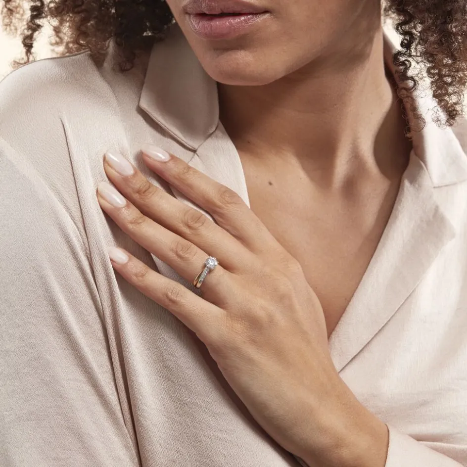 Histoire d'Or Bague Trick Or Jaune Amethyste Et Oxyde* Bagues|Bagues Avec Pierre