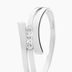 Sale Histoire d'Or Bague Triptyque Or Blanc Diamant