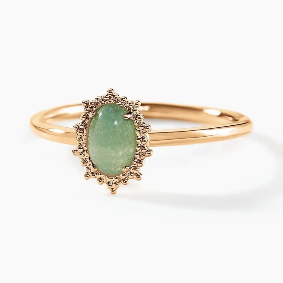 Histoire d'Or Bague Vintage Love Plaqué Or Jaune Aventurine* Bagues|Bagues Fantaisie