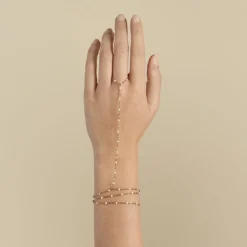 Sale Histoire d'Or Bijou De Main Persia Acier Jaune