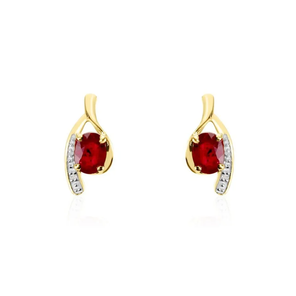 Histoire d'Or Bijoux D'oreilles Emotion Diamant* Boucles D'Oreilles|Clous D'Oreilles