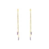 Sale Histoire d'Or Bijoux D'oreilles Lavender Or Jaune Améthyste