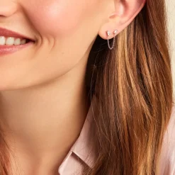 Histoire d'Or Bijoux D'oreilles Navette De Zirconium* Boucles D'Oreilles|Boucles D'Oreilles Fantaisie